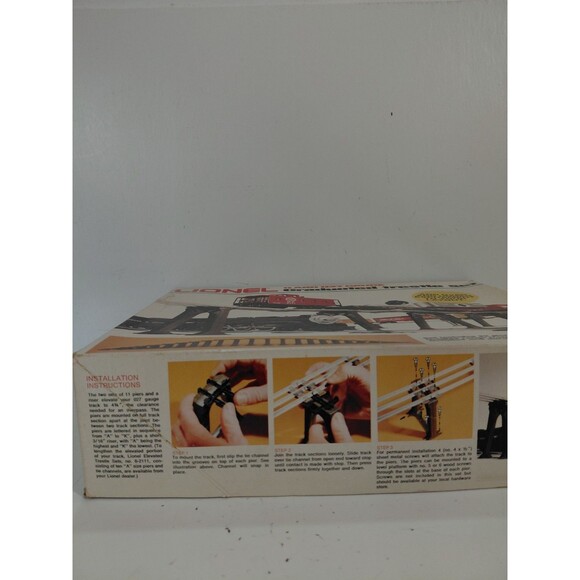 Lionel 6-2110 O/27 Train Gauge Model Railroad Black Graduated Trestle Set w/Box - Picture 15 of 16